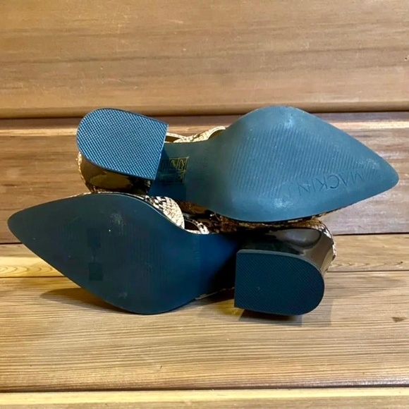 WOMENS BOHO western FAUX PYTHON LACE UP HEELED ANKLE BOOTIES | Size 6 - NWOT - Picture 12 of 12